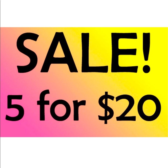 ❤️ 5 for $20 SALE! ❤️ - Picture 1 of 1